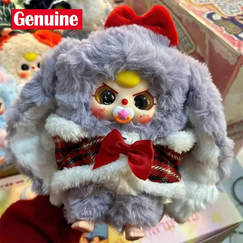 

New Genuine Baby Three Macaron Bunny 2.0 Blind Box Lovely Bag Pendant Vinyl Handmade Girl Gift Mystery Box Children Xmas Gift