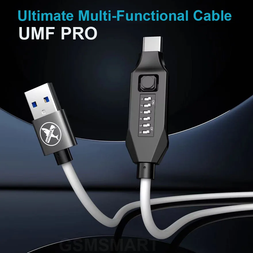 أقصى كابل UMF Pro متعدد الوظائف ، UMF كل الحذاء ، EDL V2 للتناغم TP HW USB ، COM1.0
