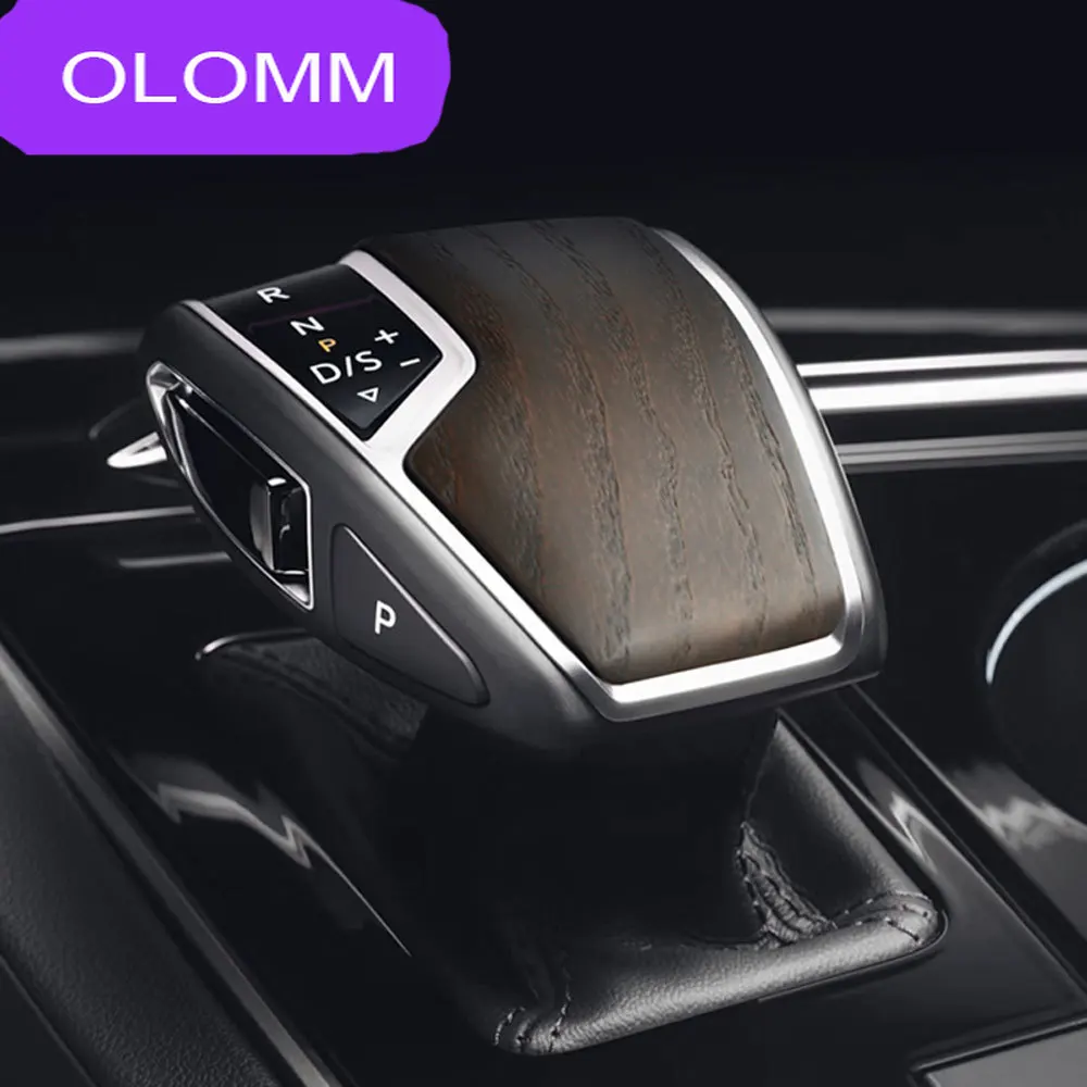 Fit For Volkswagen 2019-2025 Touareg central control gear head solid wood gear head buckle replacement accessories
