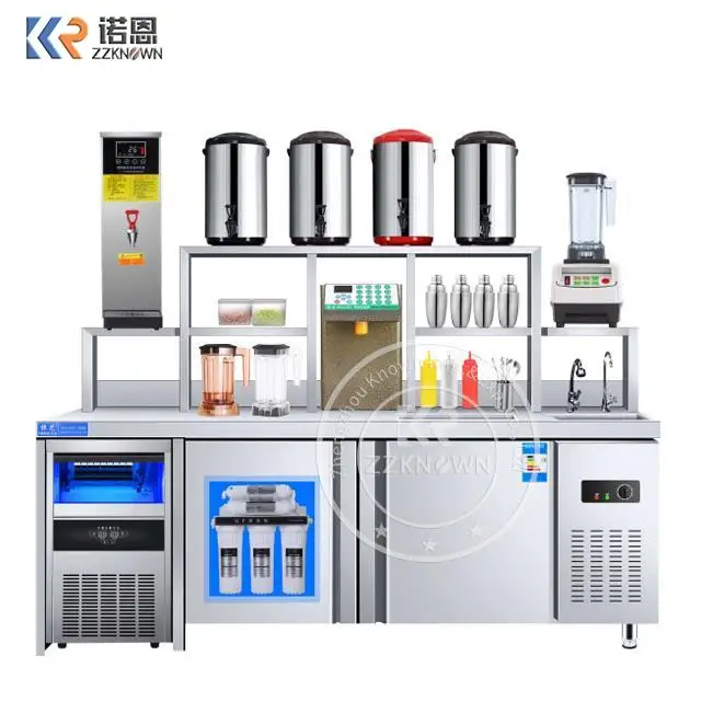 

2024 Hot Selling Bubble Tea Counter Design For Market