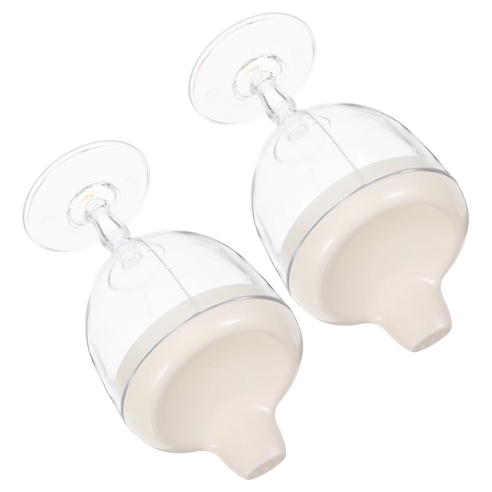 

2 Pcs 's Drinking Cup Plastic Cups Milk Training Weaning for