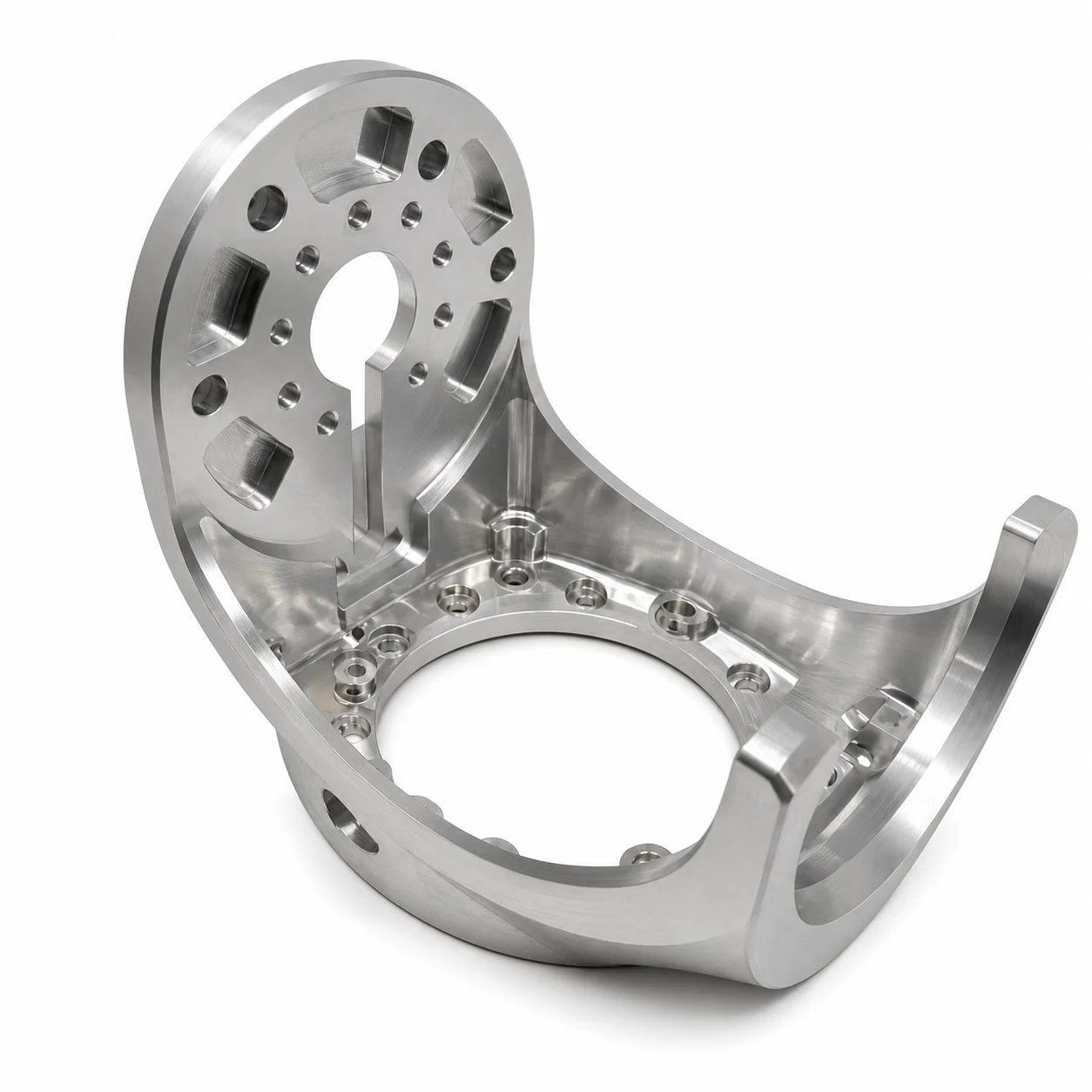 CNC Customized 316L Stainless Steel Aluminum Alloy Titanium Copper Precision Turned & Milled Parts Fabrication Aerospace Robot