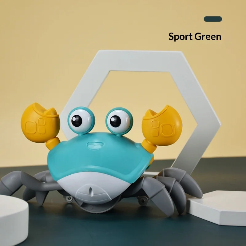Electric Induction Crawling Crab Toy Sound Control Interactive Novelty Funny Moving Party Game Desktop Play Gift 2026 New Model