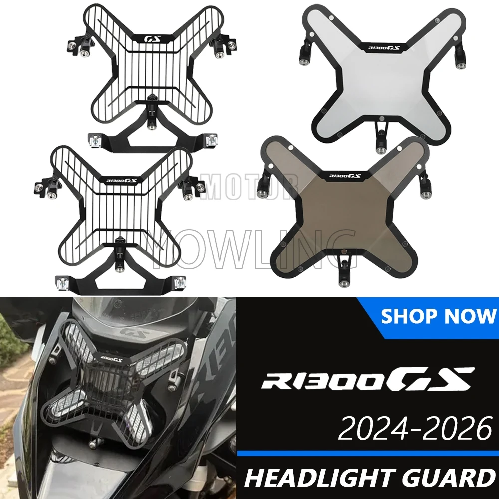 

R1300GS 2025 Motorcycle Light Cover Protection For BMW R1300 GS Headlight Protector Guard Protection Cover R 1300 GS 2023 2024