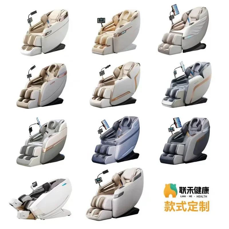 Oaks Full Body Massage Chair Home Multi Function Intelligent Automatic Electric Sofa Space Capsule Design for Elderly