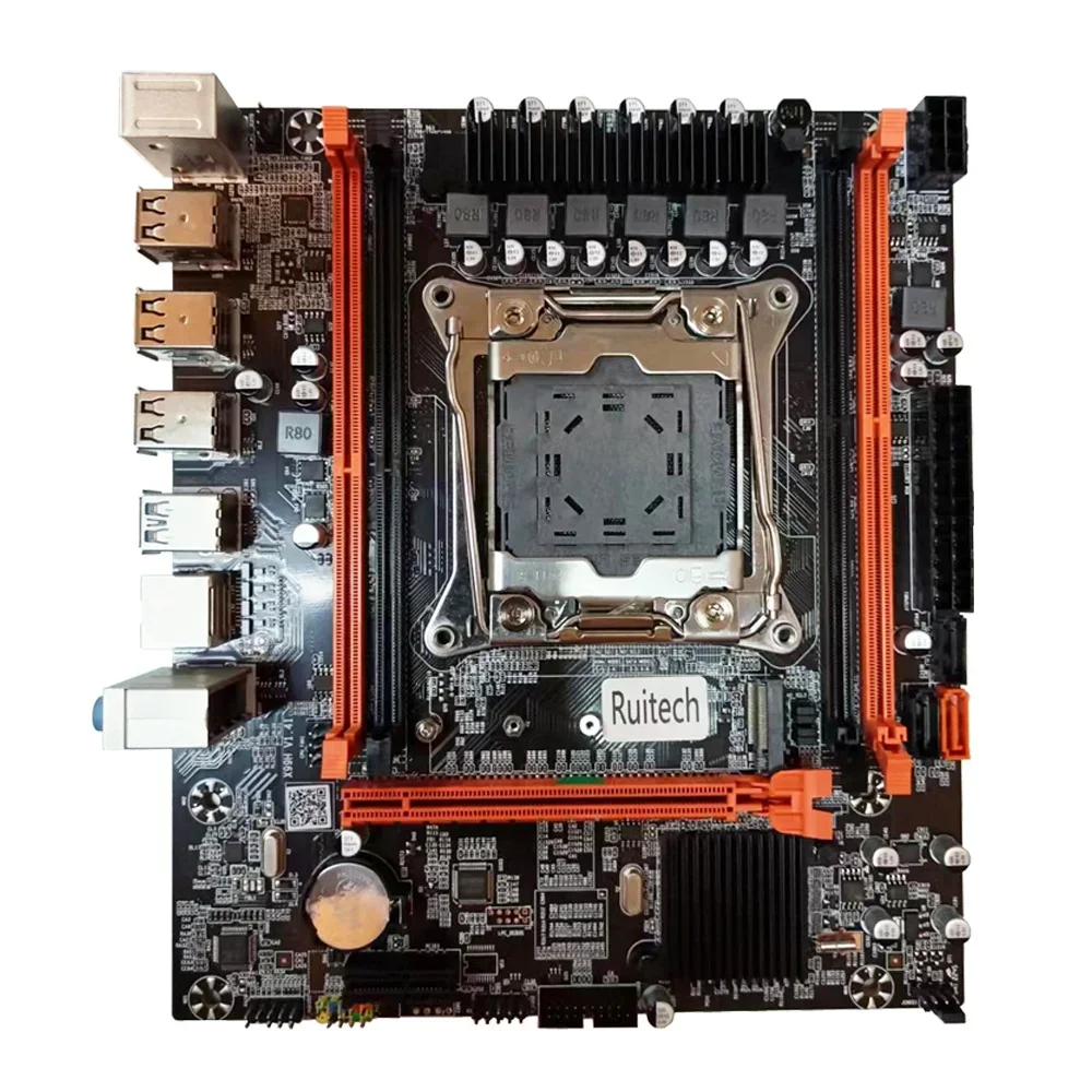 X99 Motherboard Kit Set With LGA 2011-3 Xeon E5 2670 V3 CPU Processor 2*16G=32GB DDR4 2133/2400/3200MHz REG Ecc RAM Memory Combo