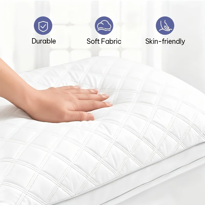 

High-End Hotel Collection Featuring Generously Cushioned Plush Pillows That Are Soft, Fluffy, And Comfortable. Designed with Rei