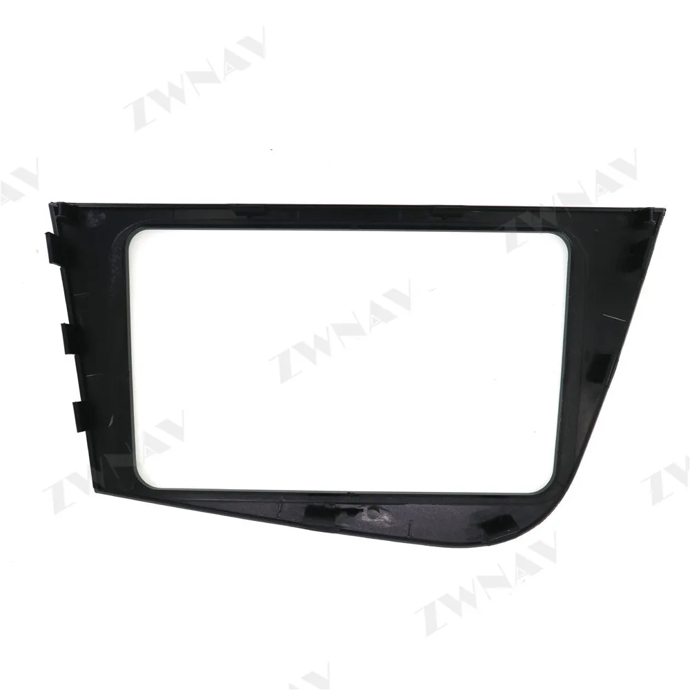 For SEAT Leon 2005-2012 2 DIN Car Accessories of Fascia Panel Stereo Installation Kit Center Console Trim view 4