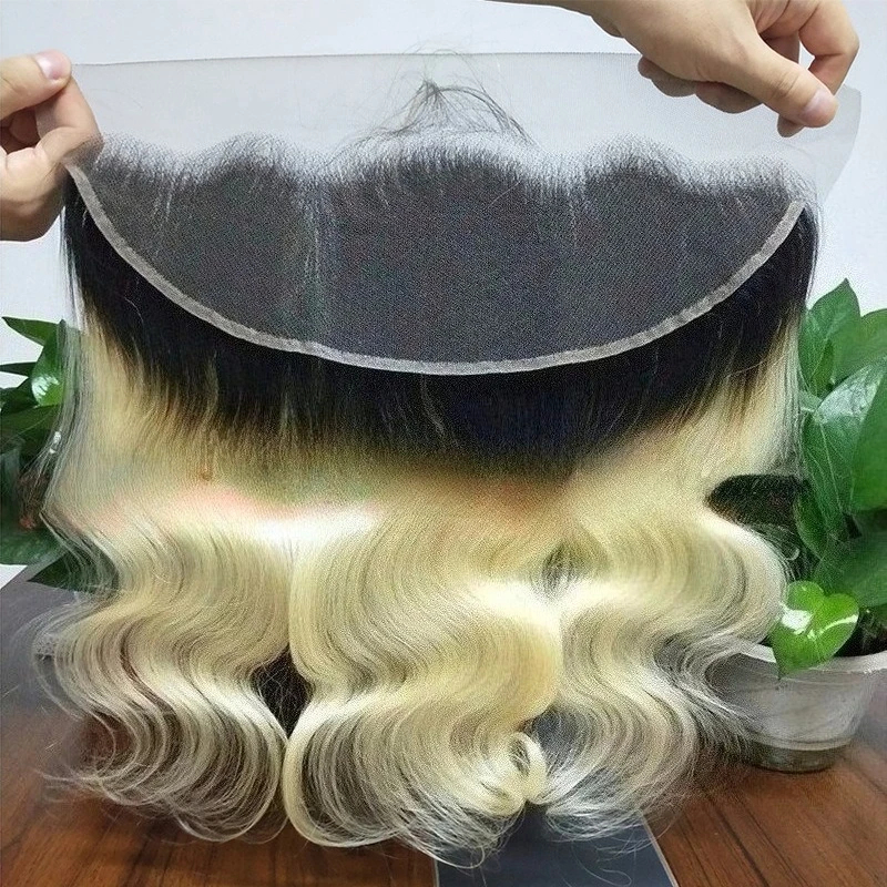 جودة عالية 13*6 الدانتيل الأمامي T1B-613 الجسم موجة الشعر البشري 13X4 الدانتيل أمامي الشعر الحقيقي مع تجعيد الشعر الطبيعي لينة نطاط #3