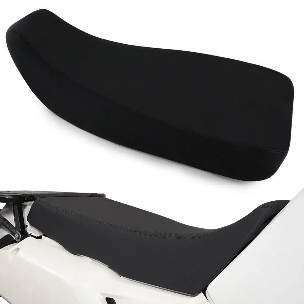 

For Kawasaki KLR650 KLR 650 2008-2015 2016 2017 2018 Motorcycle Seat Cover & Foam Non-Slip PVC Seat Cover Striped Grip Gripper