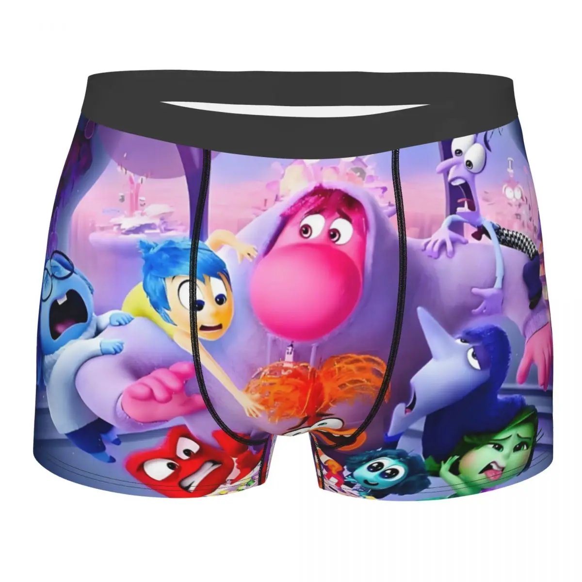 

Custom Film Inside Out 2 Anime Boxer Shorts For Men 3D Print Cute Cartoon Underwear Panties Briefs Soft Underpants