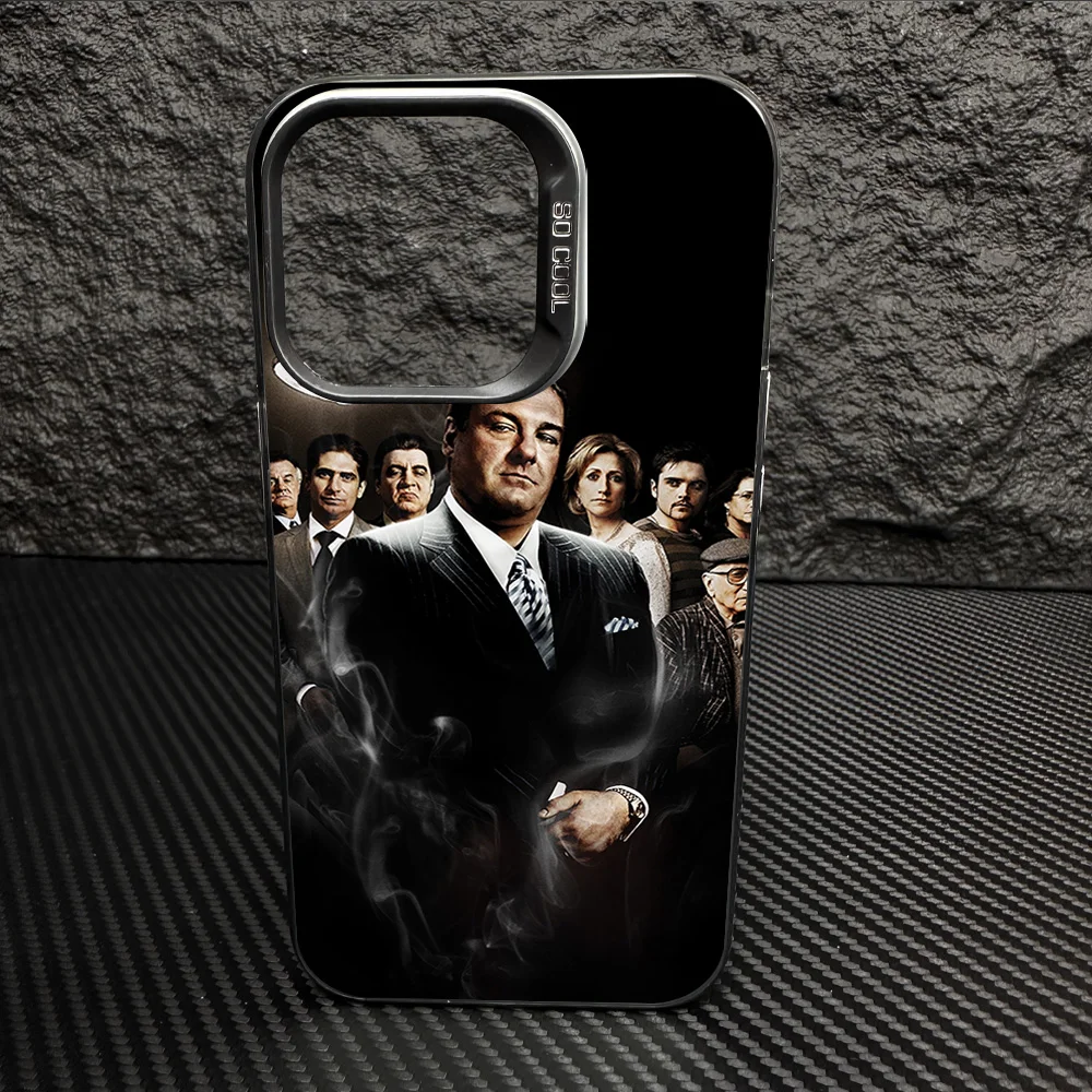 The Movie T-The S-Sopranos IMD Colorful Phone Case Silver Cover Suitable for iPhone 12 11 13 14 15 16 Max Pro Plus