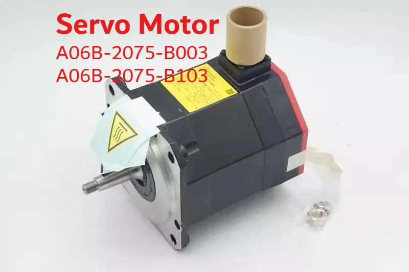 

Б/у A06B-2075-B003 A06B-2075-B103 для серводвигателя переменного тока FANUC A06B-2075-B003