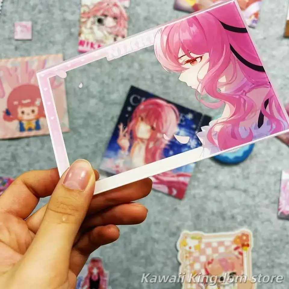 Infinity Nikki Transparent Card Acrylic Clock in Take A Photo Anime Cosplay Halloween Mascot Student Accessory Fans Gift view 2