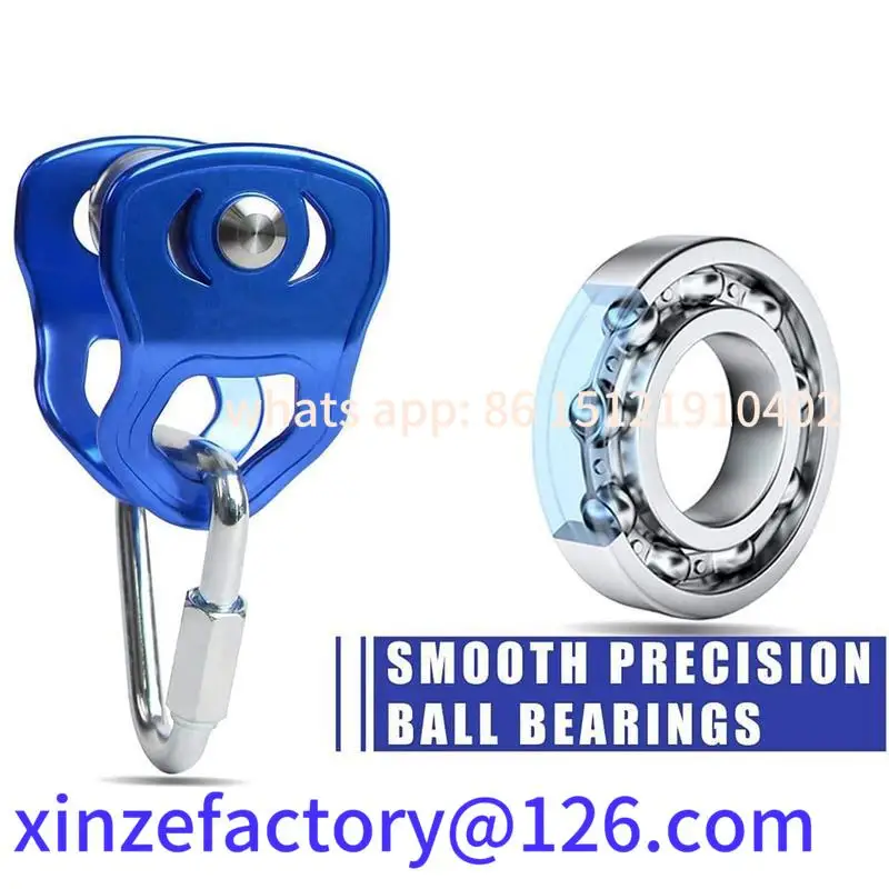 

Be suitable for Zip Line Kits Wear-resistant Slider Zipline Pulley Kit Backyard Adventurous Obstacle Course Accessories For Kids