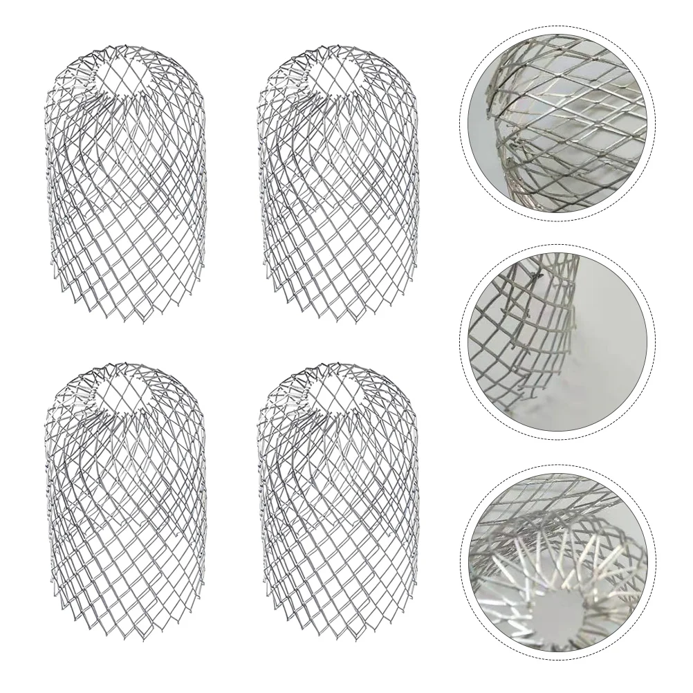 4 Pcs Filter Screen Gutters Strainer Mesh Leaf Guards Sieve Cover Leaves Telescopic