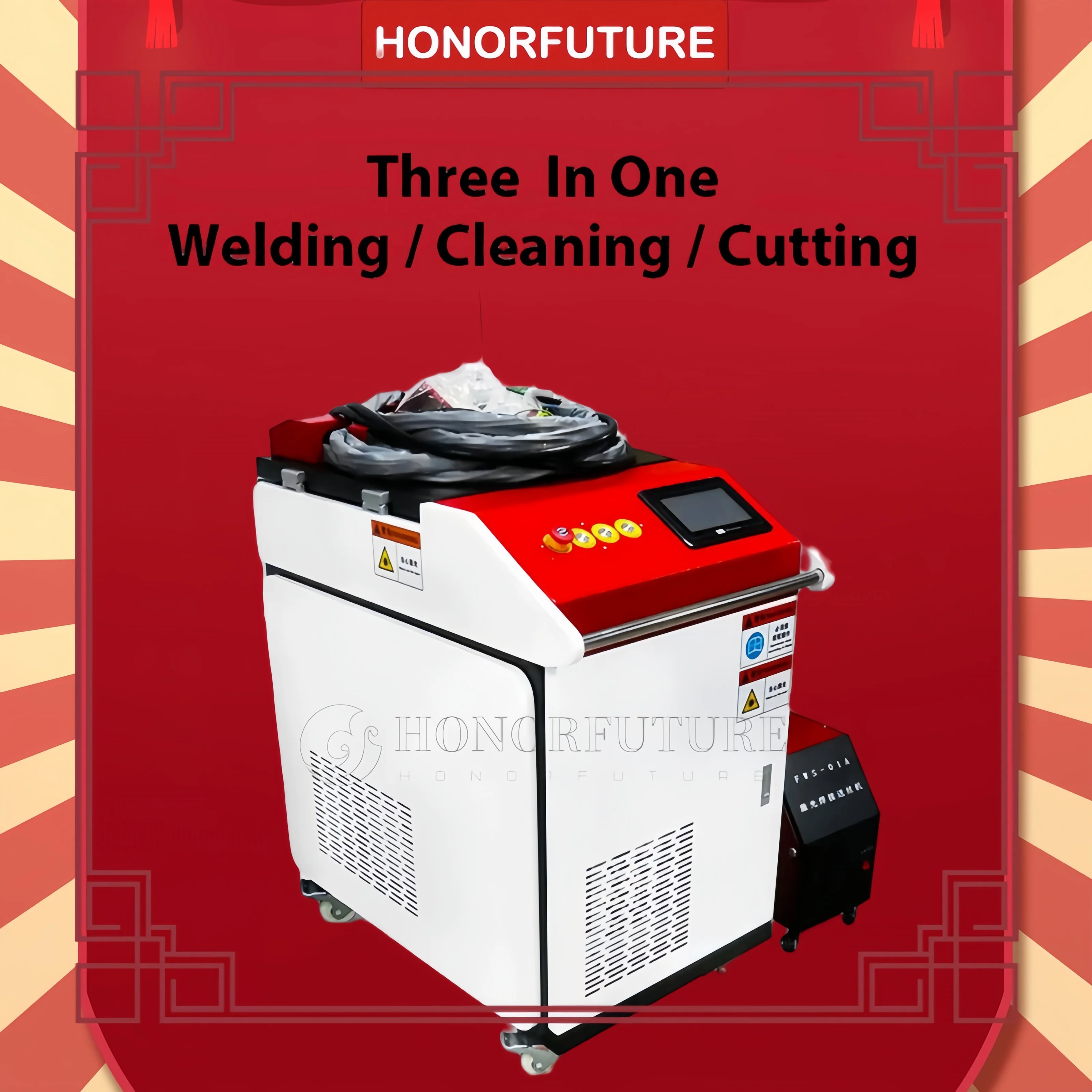

Easy to Operate Fiber Laser Welding Machine 3 in 1 High Quality