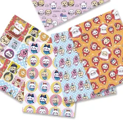 Tela de algodón y poliéster de 140x50cm, costura hecha a mano, Patchwork, acolchado, vestido de bebé, estampada sábana para el hogar, costura para niños