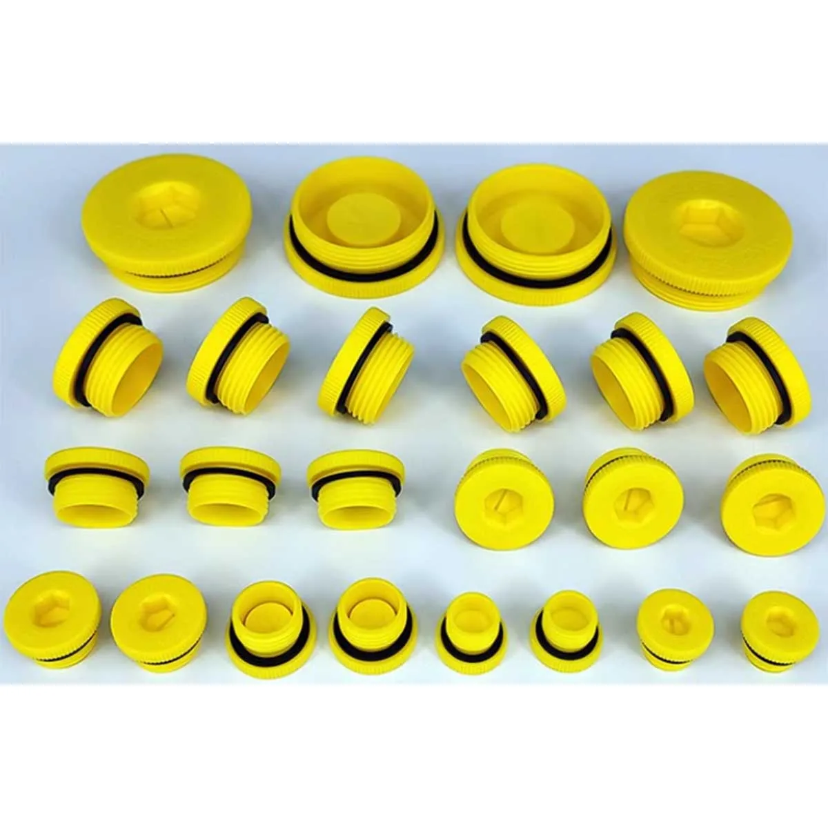 Metric Plastic Thread Plug,  Leak Proof Seal, Protective Sleeve