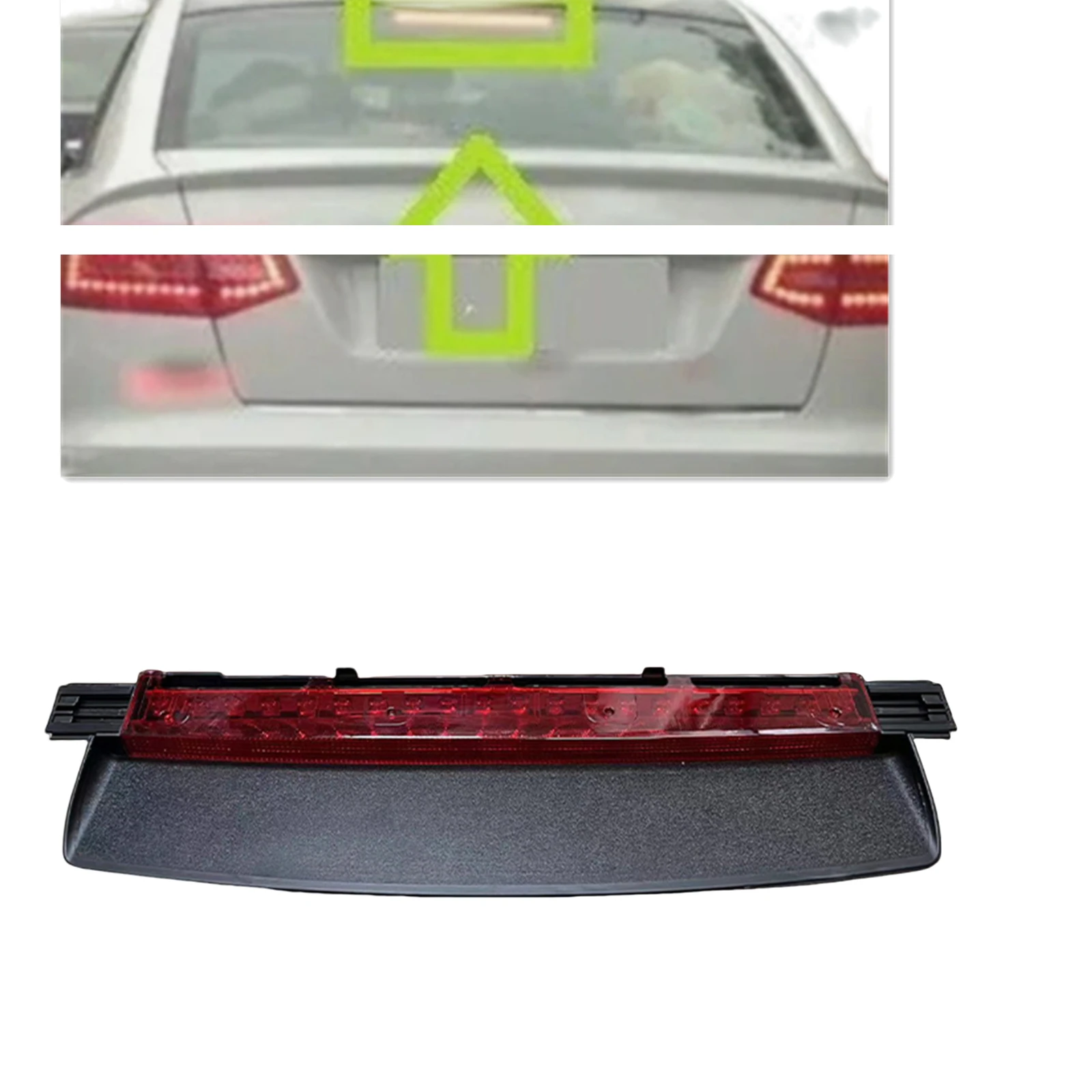

Rear Tail Light Center High Mount Third Stop Brake Lamp For Audi C6 2005-2011