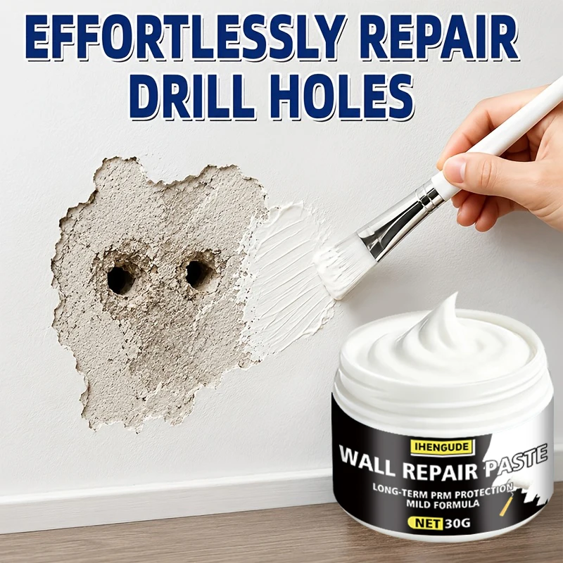 Anti-Crack Wall Repair Paste, Convenient Home-Use Wall Repair Paste, Suitable for Repairing Wall Holes, Peeling Paint, and Black Spots on Walls