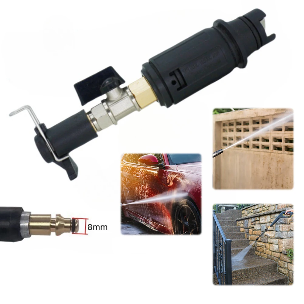 Quick Plug Connect Sprayer with Safe Lock Duckbill Water Gun Sprayer Wear Resist for Interface Water Pipe Modification