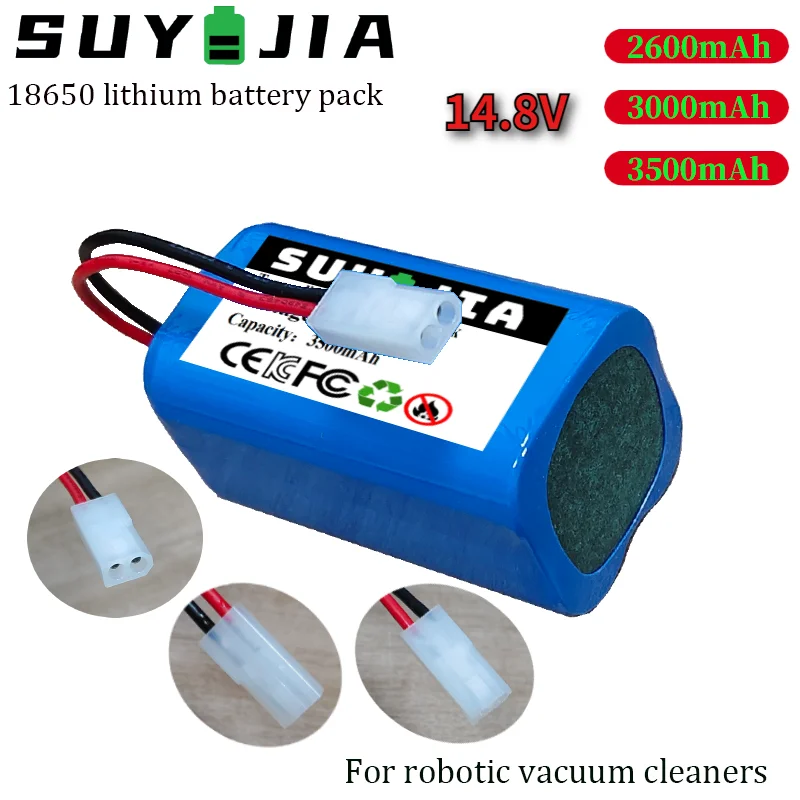 

14.8V 2600mAh/3000mAh/3500mAh Li-Ion Battery for Xiaomi G1 MI Robot Vacuum Mop Essential MJSTG1 Robot Vacuum Cleaner Accessories