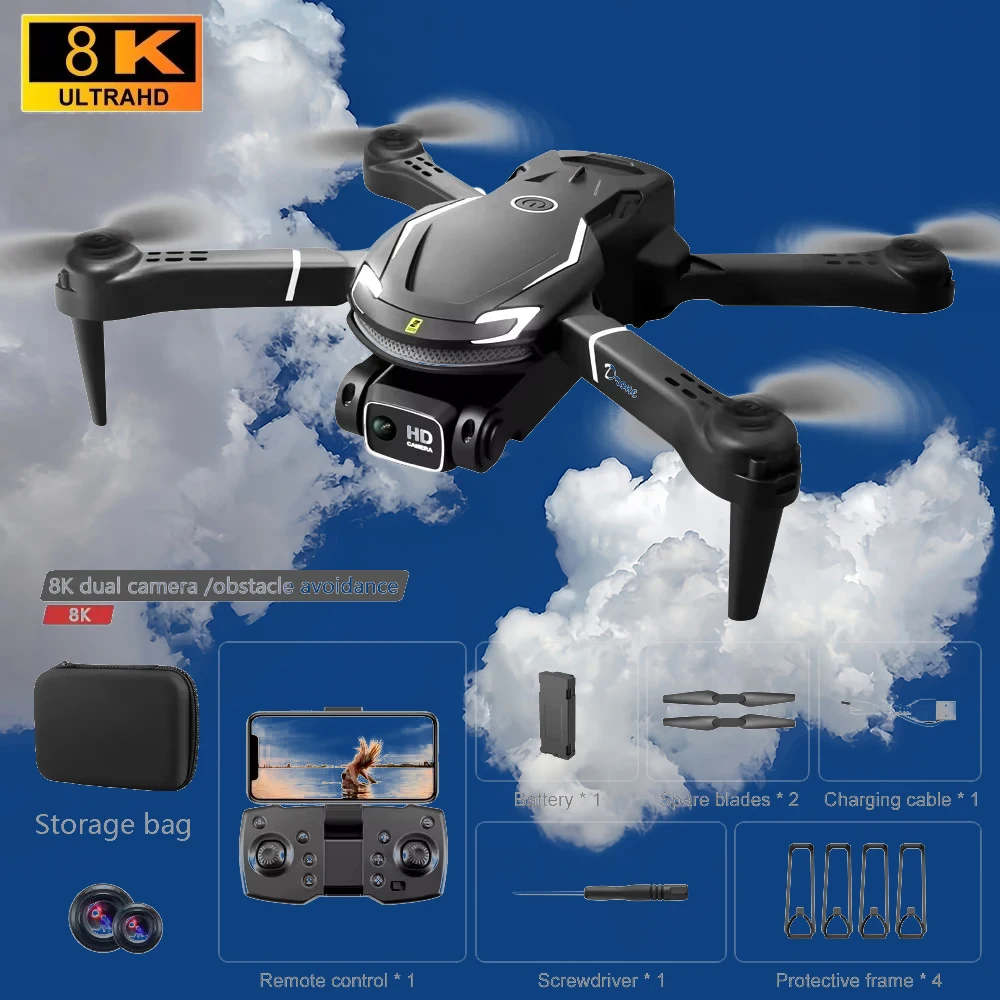 For Xiaomi Original V88 Drone 8K 5G GPS Professional HD Aerial Photography Remote Control Aircraft HD Dual Camera Quadcopter Toy