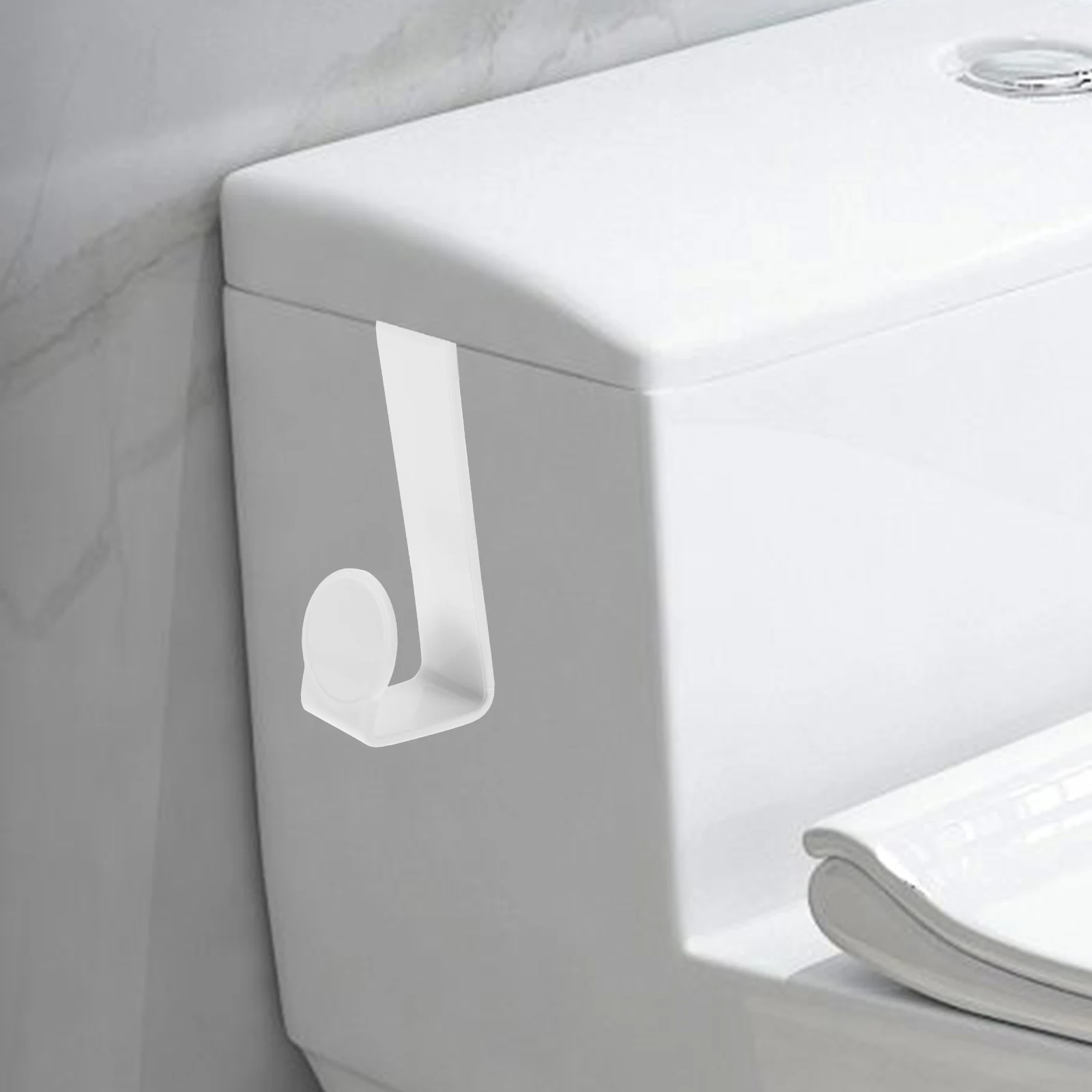 

2Pcs Multi Functional Z Shaped Hook for Toilet Lid Bathroom Kitchen Cabinet Coat Towel Umbrella Holder Easy Install Space Saving