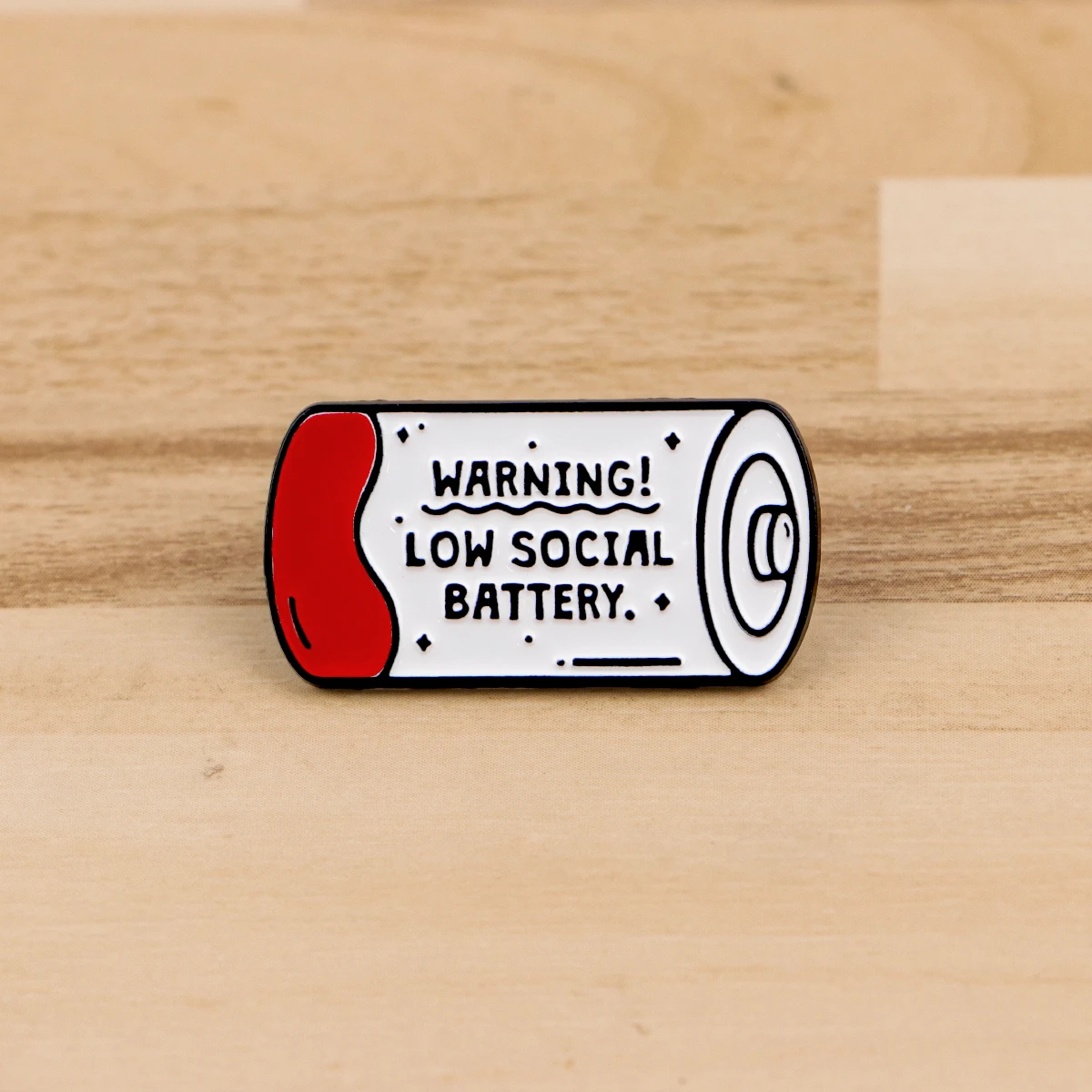 Society Battery Quote Brooches For Women Skeleton Enamel Pin Cute Deer Metal Badge Jewelry Clothing Backpack Accessories Gift image 5