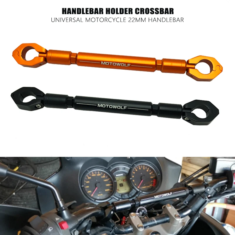 

2024 New 7/8" Handlebars Crossbar Bar 22mm Handlebar Motocross BIKE Handle Bar For Suzuki For Yamaha For Honda For BMW