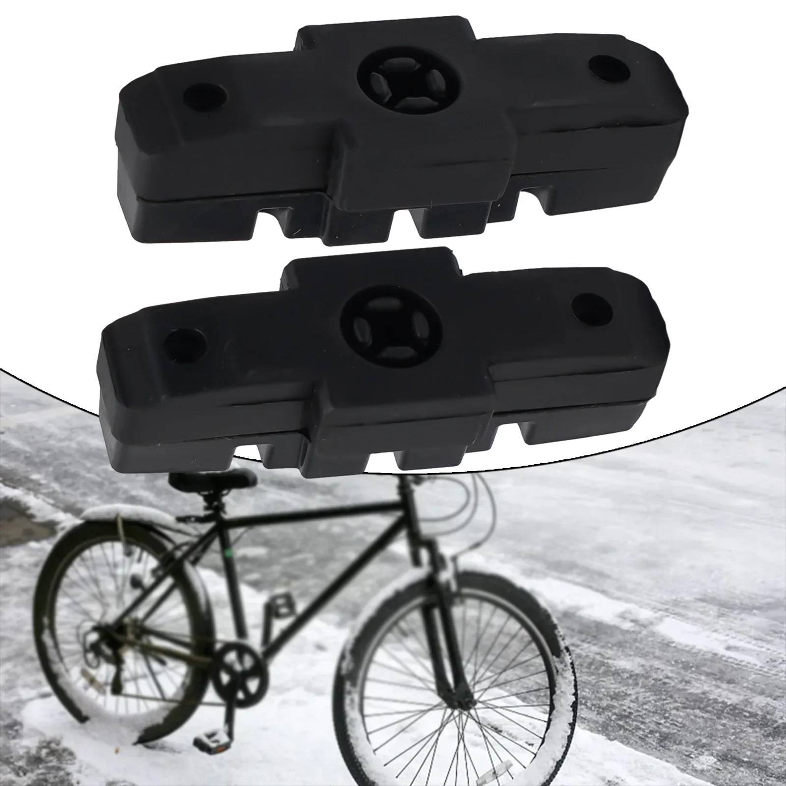 

10pcs Bicycle Brake Shoes For-MAGURA HS11/ HS22/ HS33 50 Mm Black Rubber Brake Pads Shoes For Bike Cycling Brake Accessories