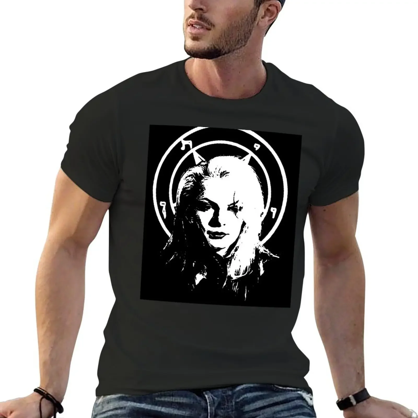 Zeena LaVey - Church of Satan T-Shirt baggy shirts anime figures sweat shirts, men