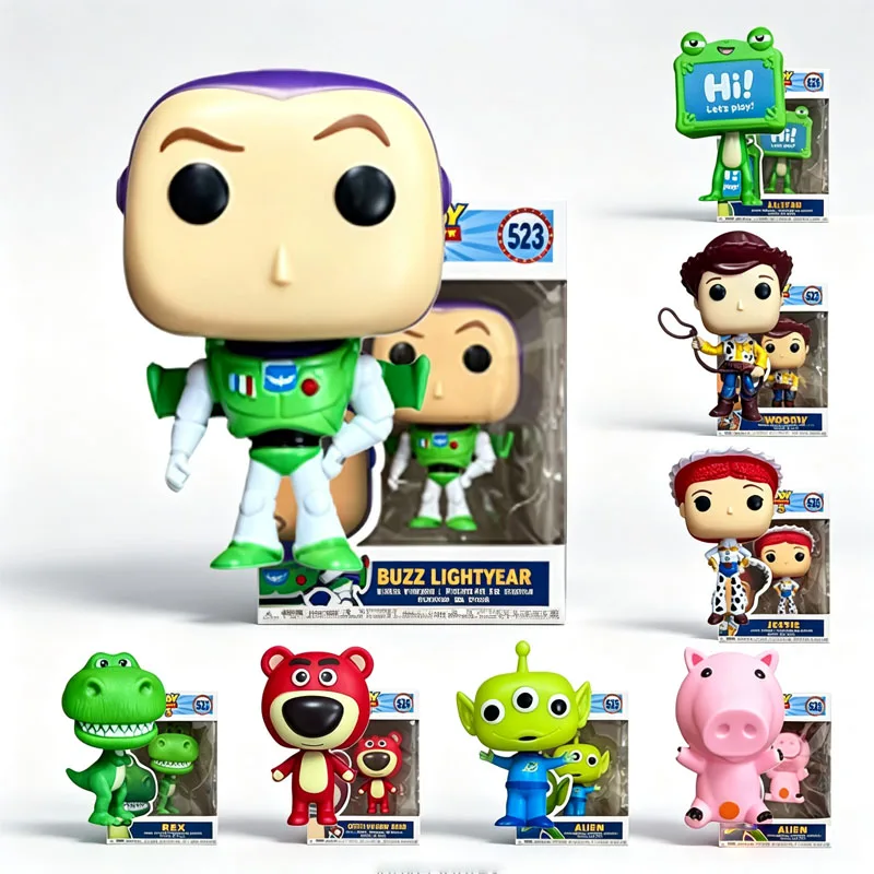 Cartoon Story Vinyl-Actionfigur Buzz Lightyear Woody Sammlerstück Modell Spielzeug Niedliche Schreibtischdekoration Geschenk für Filmfans – Detail 1