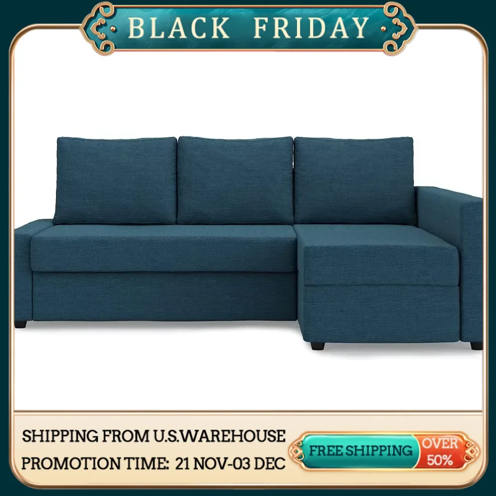 Funda Seccional de reemplazo para sofá cama, cubierta de esquina de Chaise, funda de freideten para IKEA, Snug Fit