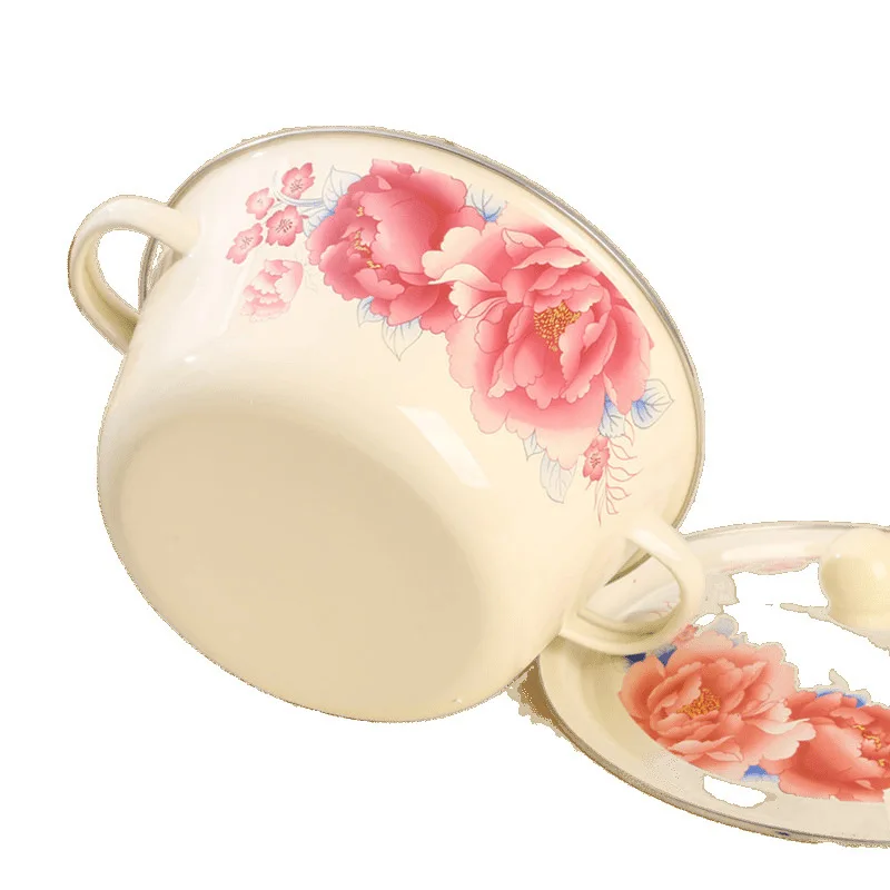 

Lard bowl with lid soup basin household kitchen mixing bowl boil bowl