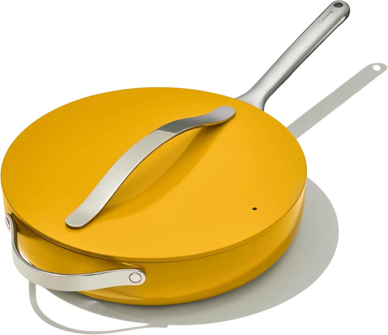 

Nonstick Ceramic Sauté Pan with Lid (4.5 qt, 11.8") - Non Toxic, PTFE & PFOA Free - Oven Safe & Compatible with All Stovetops