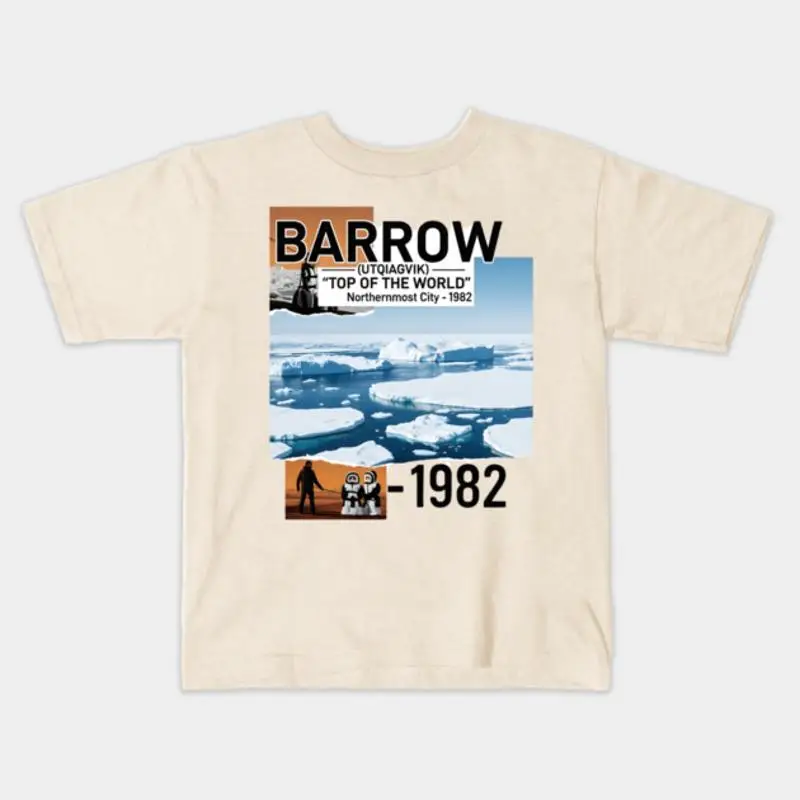 Barrow Alaska Arctic Iceberg Landscape T-Shirt