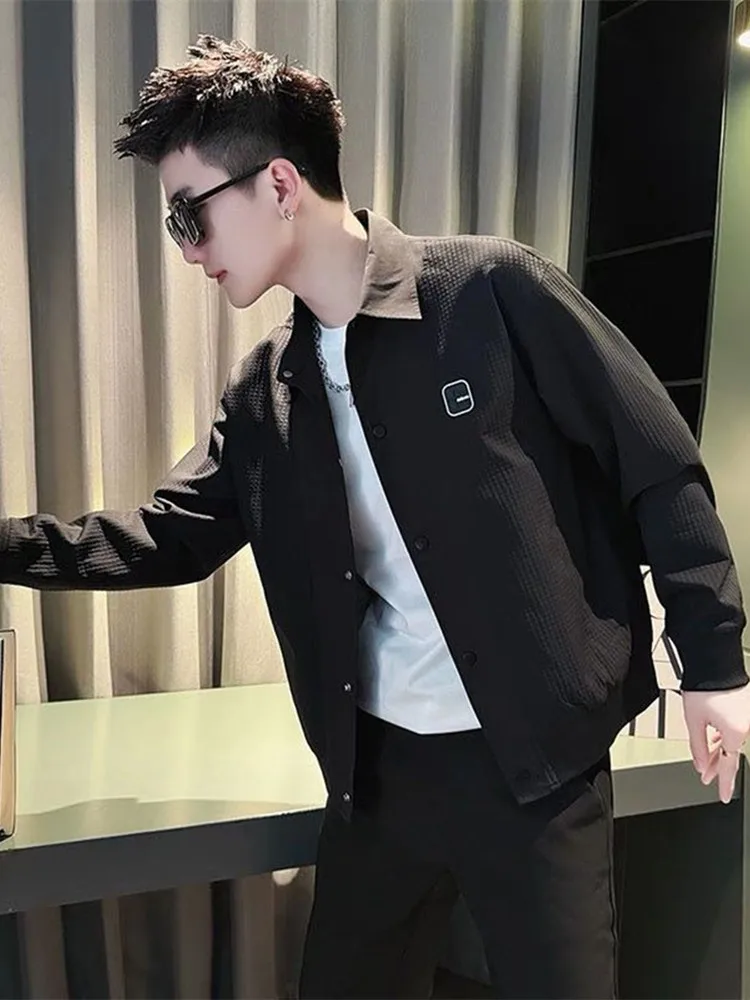 

Men's Versatile Jaet 2025 Spring Autumn New Sle Haome Clothing All-Match Upper Apparel High-End Sensation Trendy Coat