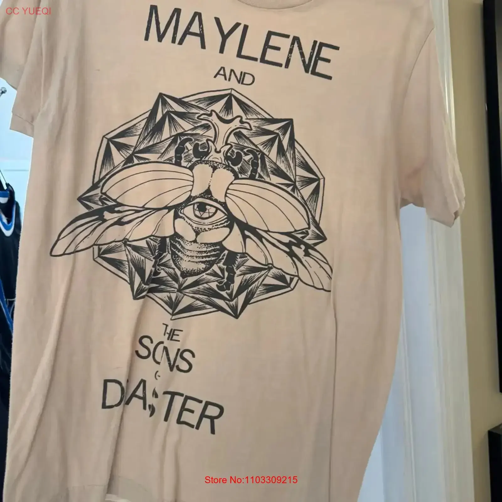 Винтажная футболка Maylene and the Sons of Disaster для концертов, размеры S-5XL, CM041, винтажная, с эффектом потертости, слегка мягкая, эластичная, универсальная.