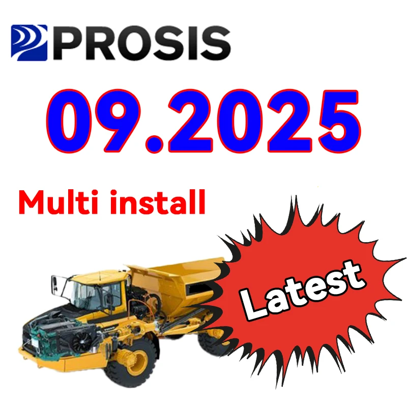 

latest 09.2025 PROSIS Software automobiles Construction Equipment Offline Parts Catalog & Service Information Diagnostic tools