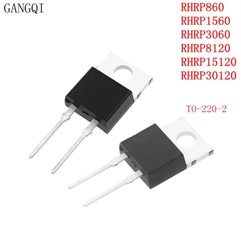 10PCS RHRP860 RHRP1560 RHRP3060 RHRP8120 RHRP15120 RHRP30120 TO-220-2 New IC In Stock