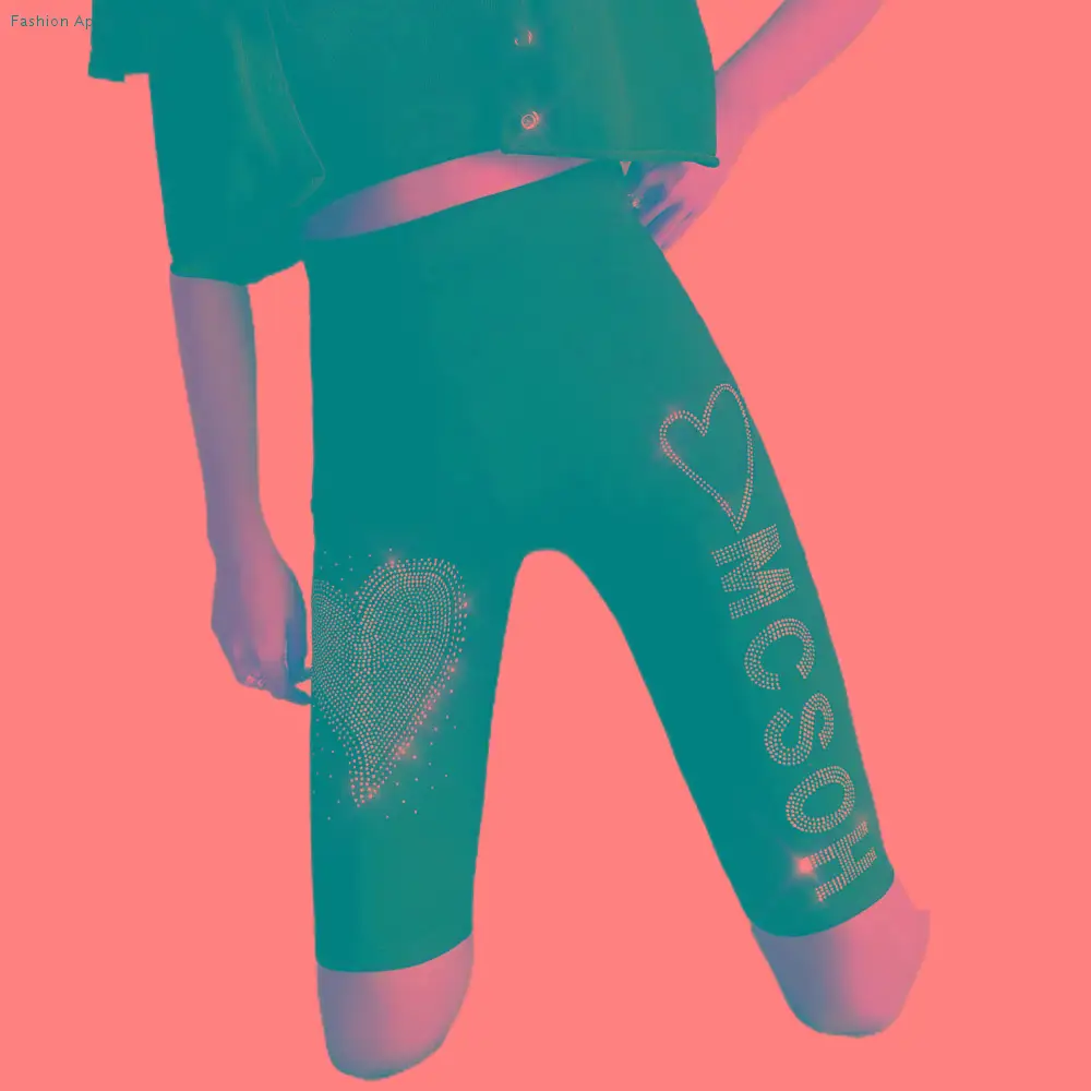 

Punk Black Women Rhinestone Leggings Zircon Letter Tights High Waist Yoga Shorts Stretch Streetwear Hip Lift Shorts Pants Girl