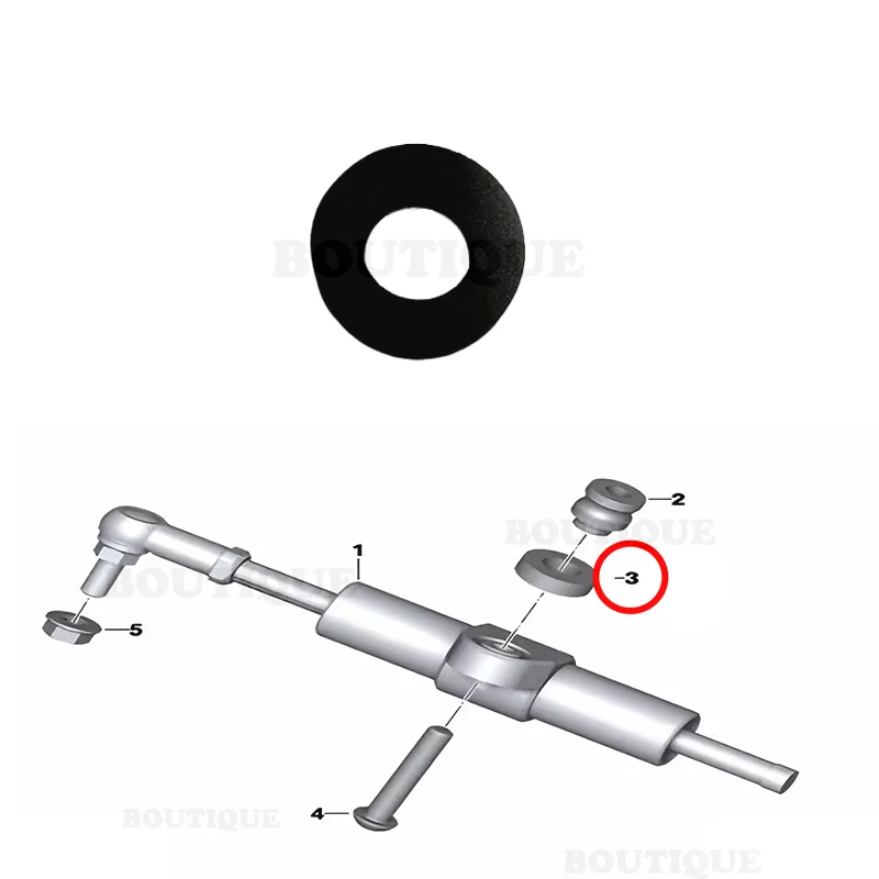 Steering For BMW R1250GS R1200GS ADV R1250RS RT F900R 900XR R nineT R18 S1000R RR XR R1200RT Steering Damper cushioning cushion