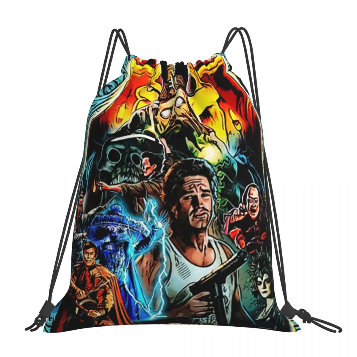 

Big Trouble In Little China Big Trouble In Little China Backpacks Drawstring Bags Drawstring Bundle Pocket Sports Bag Book Bags