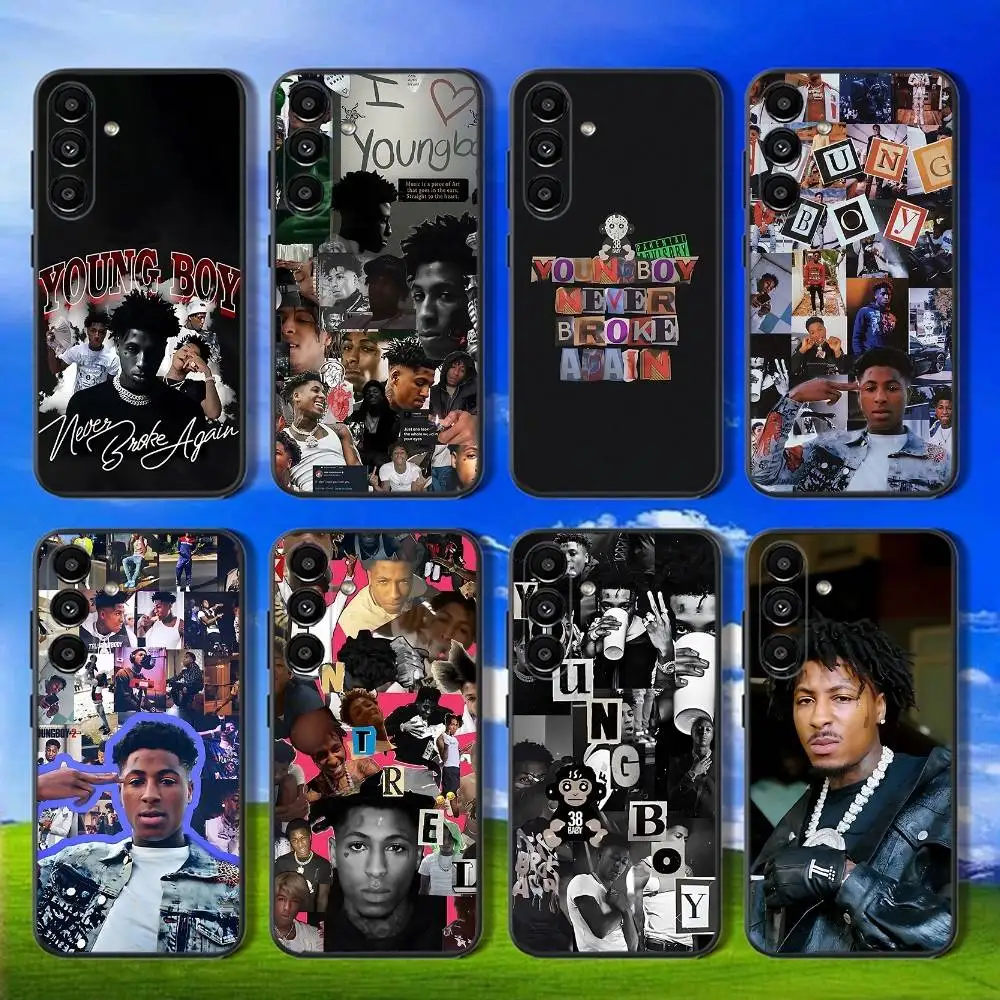 

Rapper YoungBoy Phone Case For Samsung Galaxy A13,A21s,A22,A31,A32,A52,A53,A71,A80,Soft Black Shell