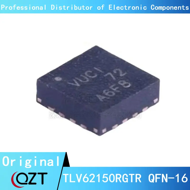 Lote de chips de QFN-16, TLV62150, QFN16, VUCI, TLV62150R, TLV62150RG, TLV62150RGT, TLV62150RGTR, 10 Uds.