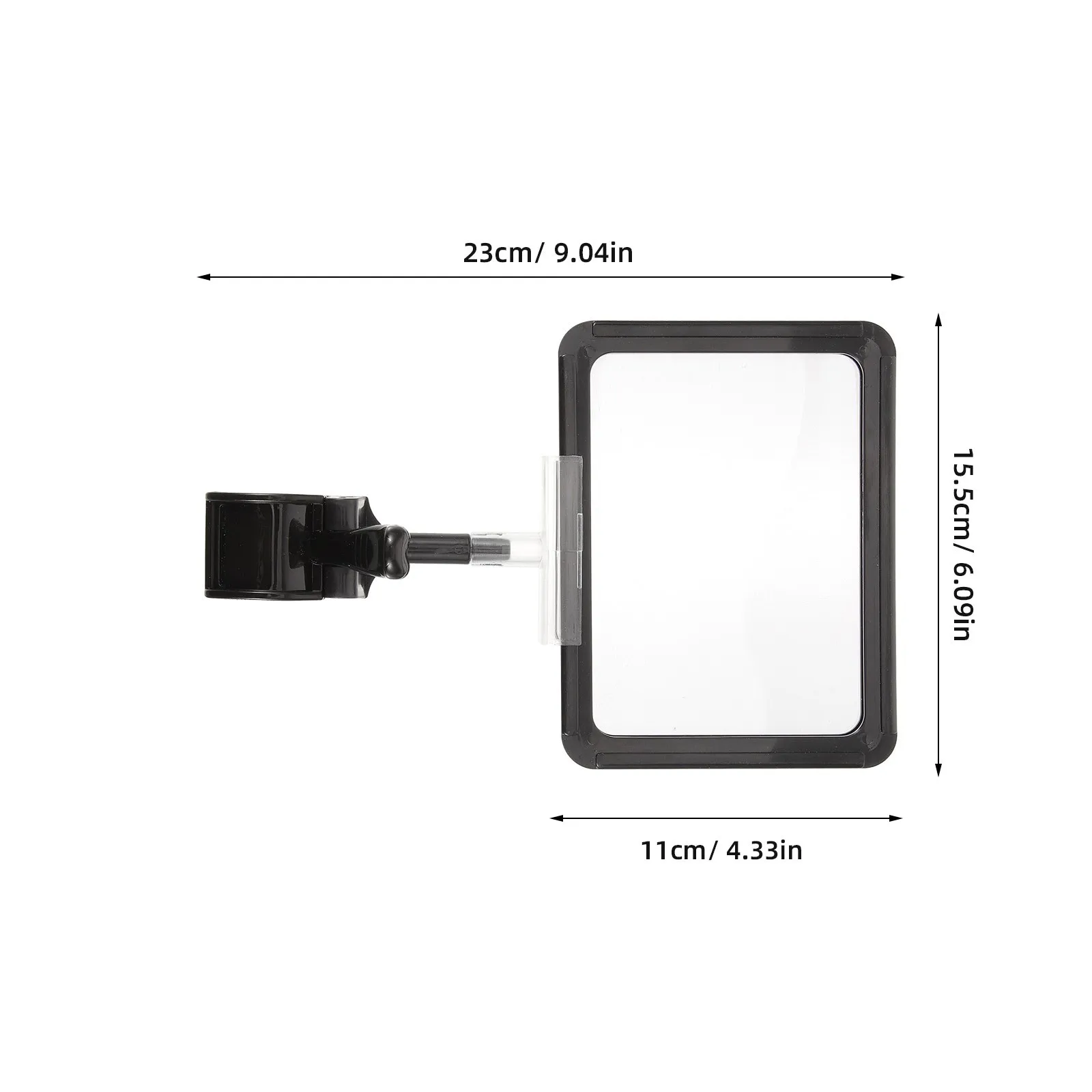 Clip on Sign Holder for Price Display Adjustable Plastic Sign Holder Clip for Store Fruit Shop Office Exhibition