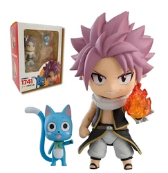 애니메이션 피규어 페어리 테일 1741, Natsu Dragneel 액션 피규어, 루시 하트필리아 피규어, 수집 모델 장난감, 크리스마스 선물, 10cm