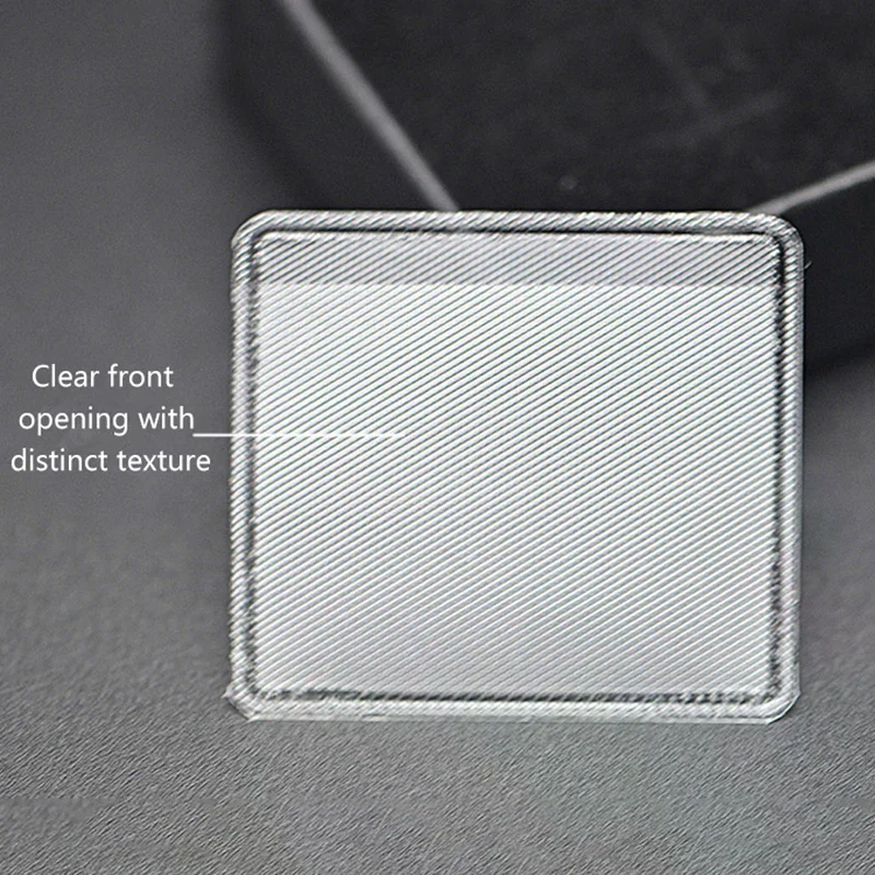 50Pcs Self-Adhesive Necklace Chain Adhesive Pouch Pockets For Necklace Display Cards Clear Jewelry Chain Bag Holder